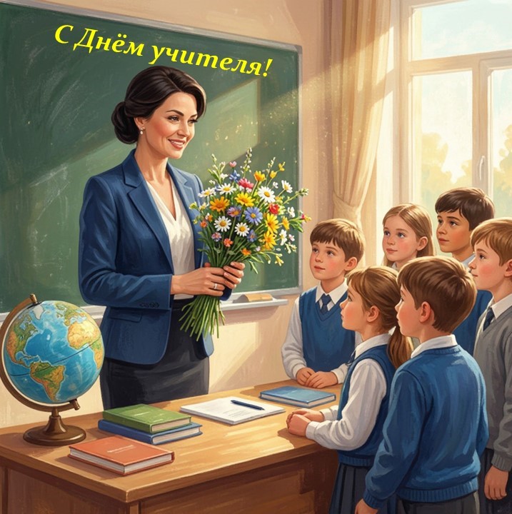 С Днём учителя!