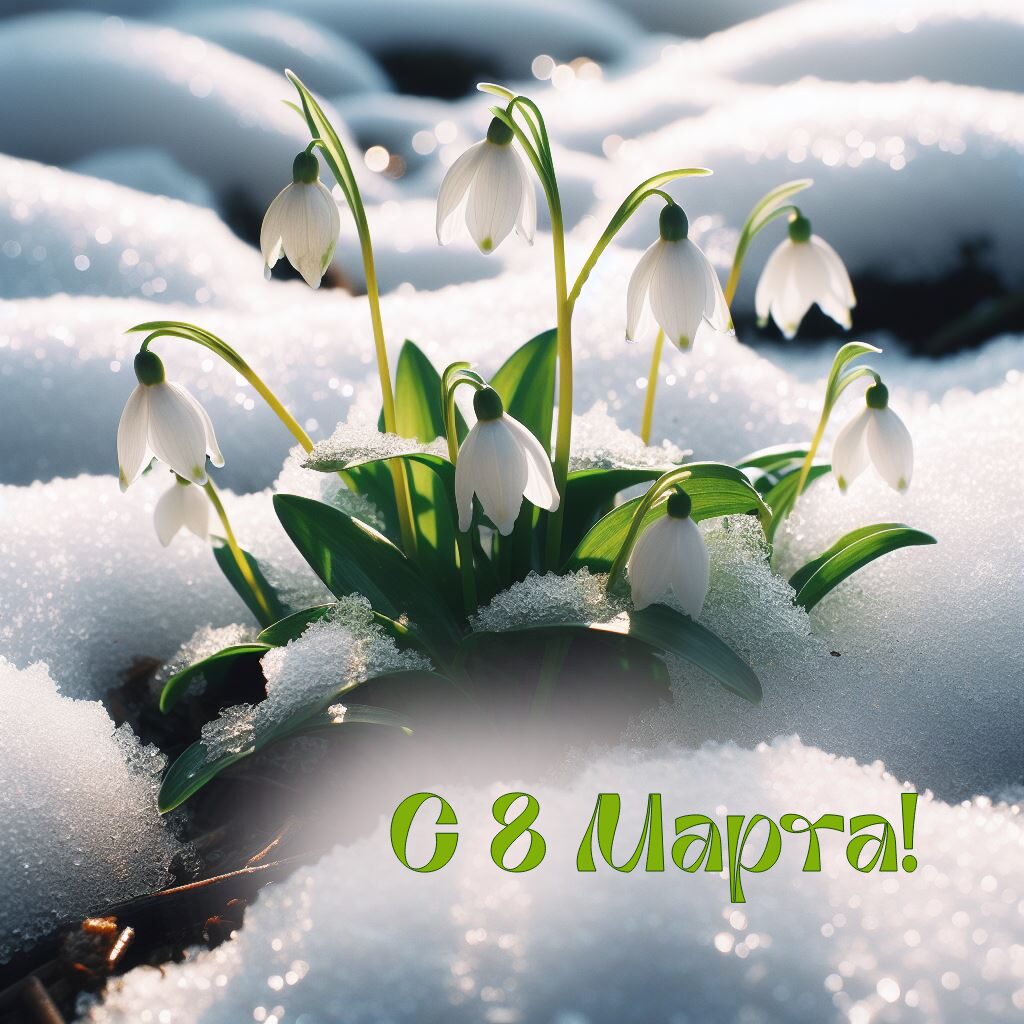 С 8 марта! С 8 марта!